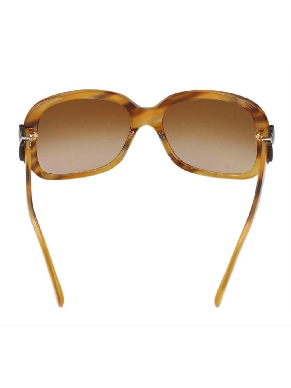 Chanel Side Ribbon Tortoiseshell Sunglasses Eyewear - Picture 4 of 9